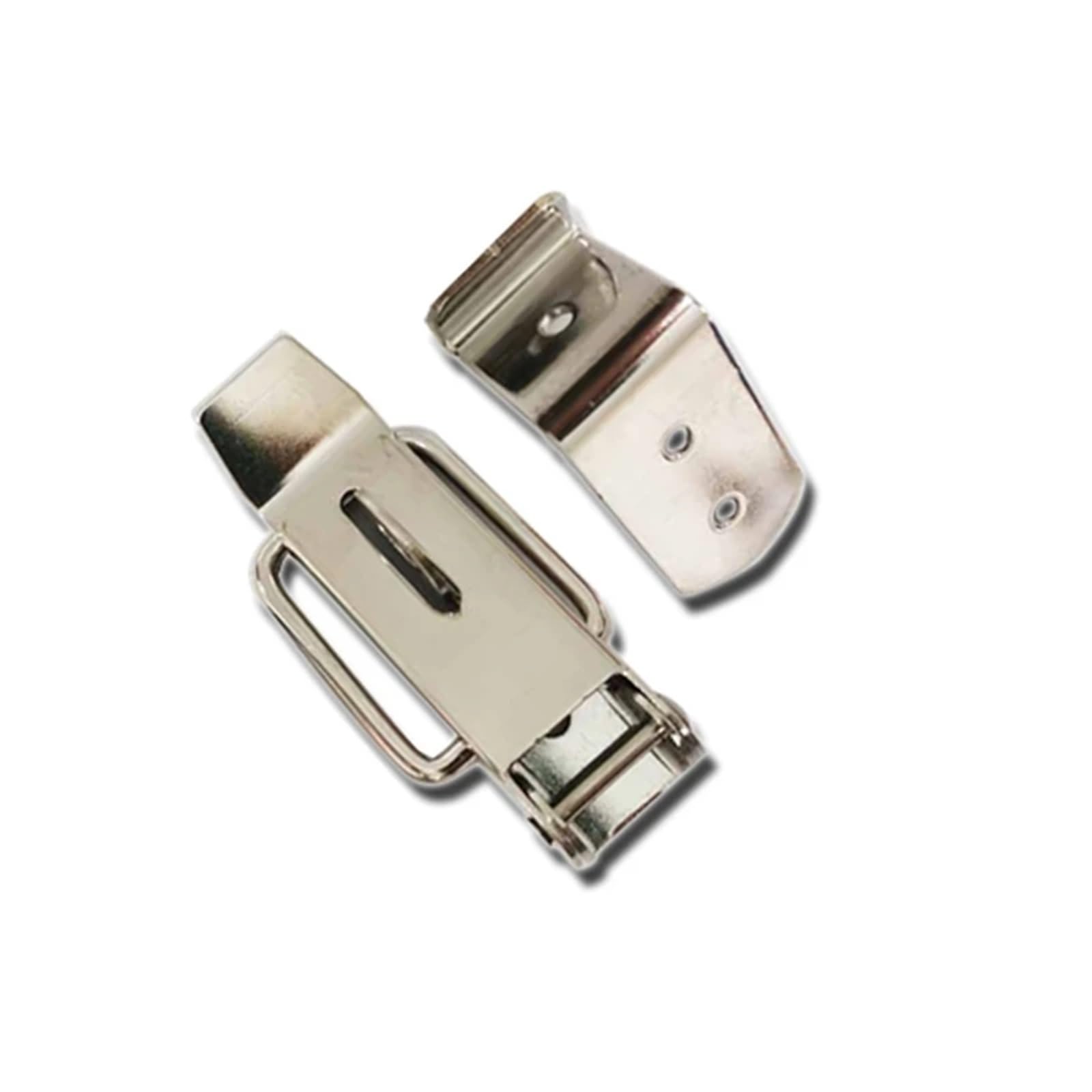 WPOIYHGBY Stainless Steel Hasp Lock Self Locking Toggle Latch Catch Buckle Spring Loaded 1Pcs