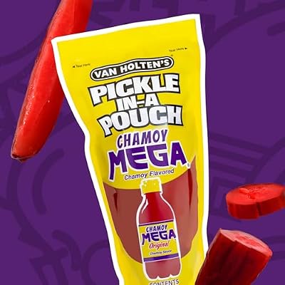 Van Holten's Pickles - Jumbo Chamoy Pickle-In-A-Pouch - 12 Pack