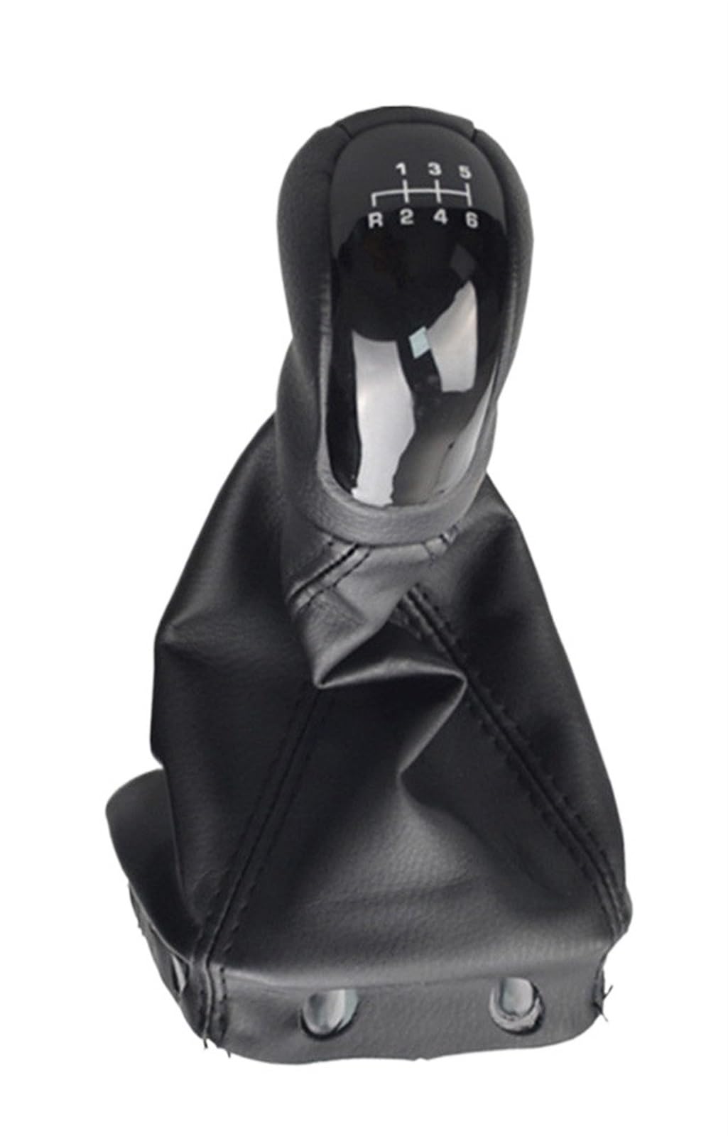 Wxnlbb 6 Speed 5/ Gear Shift Knob Shifter Lever Gaiter Boot Compatible With Mercedes-Benz W168 A Class 1997-2004(6 Speed)
