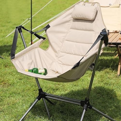 Tabouret à bascule portable compact pour terrasse et plage de sable - 4