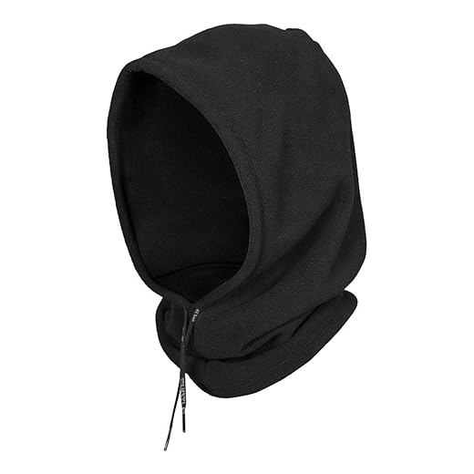 Gorro Hood ThermoFleece - Unissex - Preto