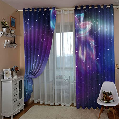 Draperies intérieures opaques haut de gamme couleur mauve - 4