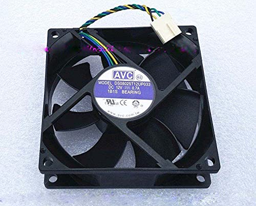 Ventilateur de processeur 80 mm DS08025T12UP33 refroidisseur interne de PC 12V