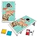 Mint Whimsical Moose Bean Bag Toss Game by BAGGO Mint Edition