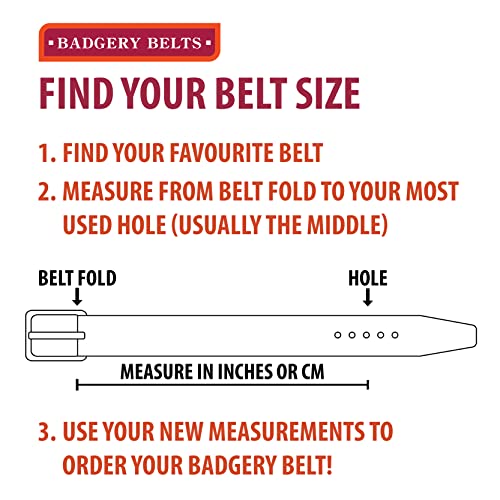 Hand Braided Kangaroo Leather Belt - Rodeo - 1" 1/2 in Wide - Press Studs (No Buckle)4