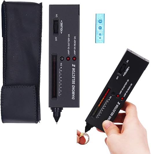 High Accuracy Jewelers Diamond Testers For Novice and Expert Professional Jewelry Diamond Selector II Testing Diamond Gems Tool