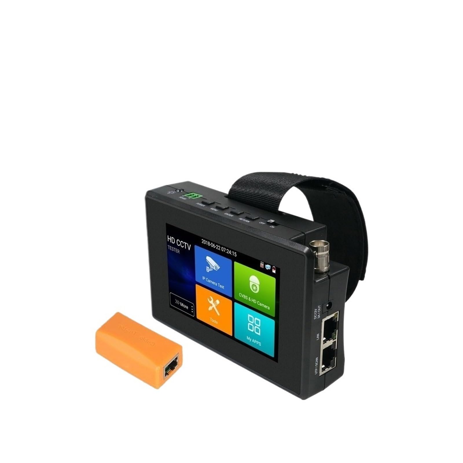 CVFRDD Ipc Tester Ipc 5200c Plus Cctv Tester Digital Rj45 Network Cable Tester Lan Cftv Camera Tester Vga Monitor Ip Camera Tester POE