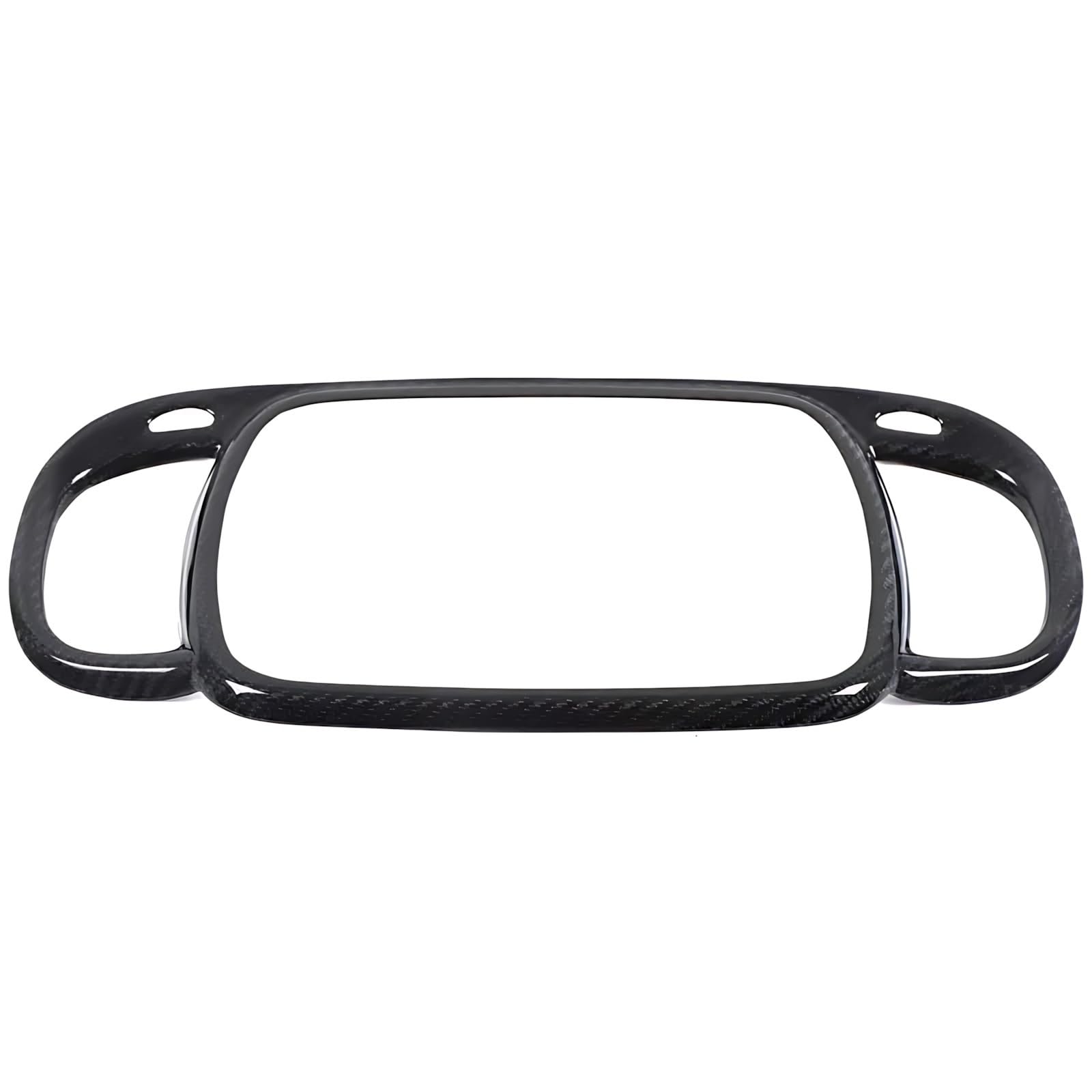 Dashboard Trim Air Vent Compatible with Abarth for 595 695 2016-2024 Car Center Air Vent Trim Frame Air Outlet Decorative Cover Sticker