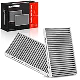 A-Premium 2-PC Cabin Air Filter w/Activated Carbon Compatible with Jeep Wrangler 2020-2023,