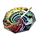 YANXUS Cigarette Ashtray Ash Holder Case-Creative Crystal Cigarette Ashtray for Indoor or Outdoor Use Ash Holder for Smokers Desktop Smoking Ash Tray for Home Office Decoration (Multicolor)