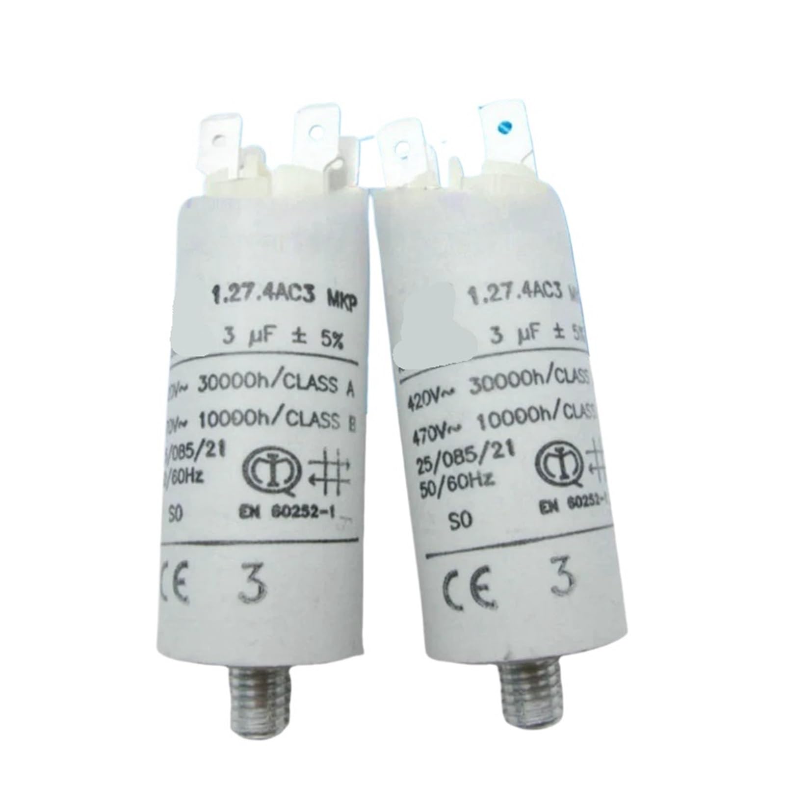 KSZHZYMGX 1pcs AC capacitor 1.27.4AC3 3UF 420V-470V
