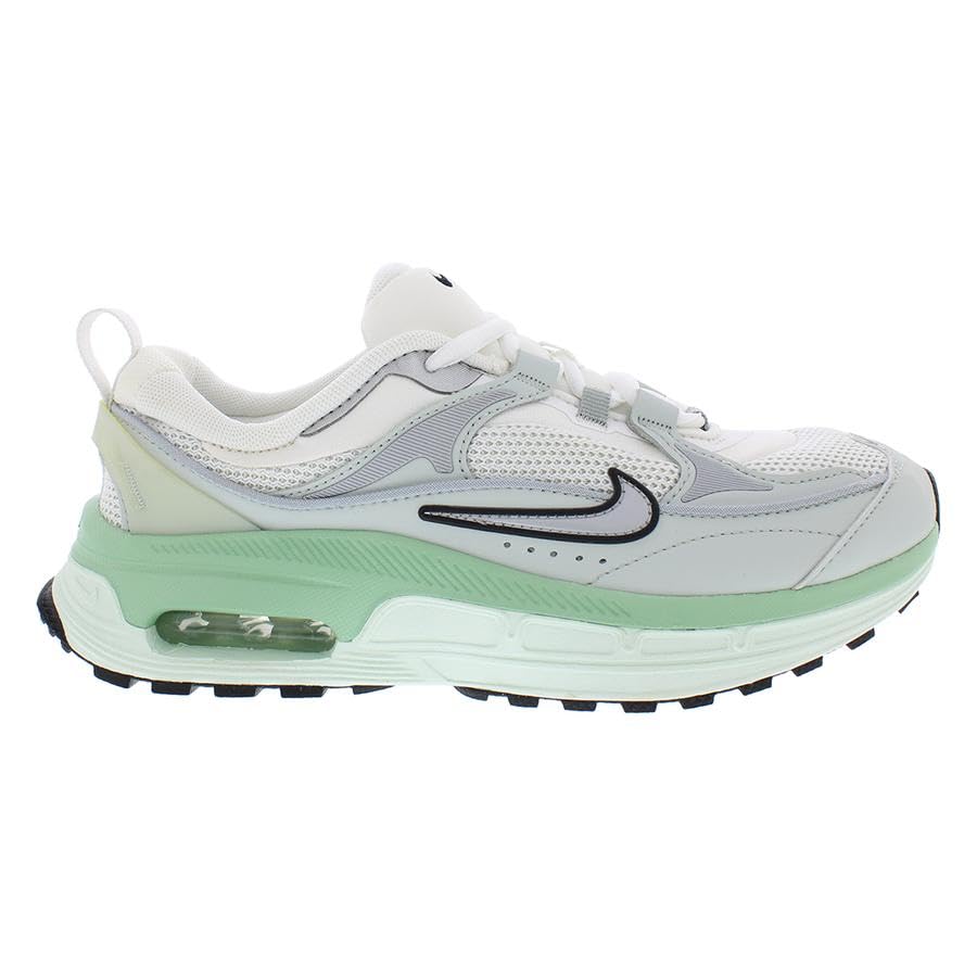 Image of Nike Air Max Bliss Womens Shoes Size 11, Color: White /Grey /Green-White