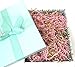 PUROSUR Crinkle Cut Paper Shred Filler Pink & Gold for Gift Wrapping & Basket Filling luxury Gift Box Filler Gift Basket Stuffing Shipping Packaging Craft Party Favor Bags - (4 oz) (Pink & Gold)