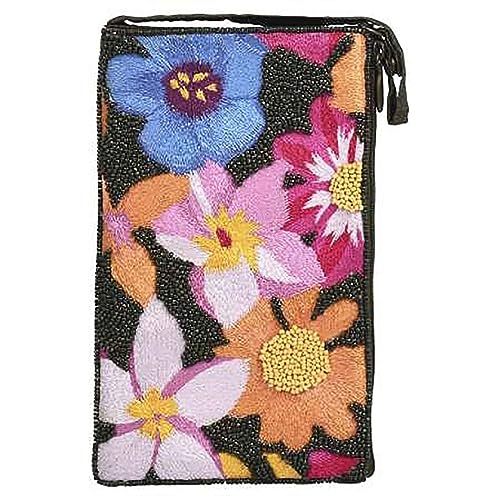 Bamboo Trading Club Bag Tropical Flowers, 7.5-inch Width