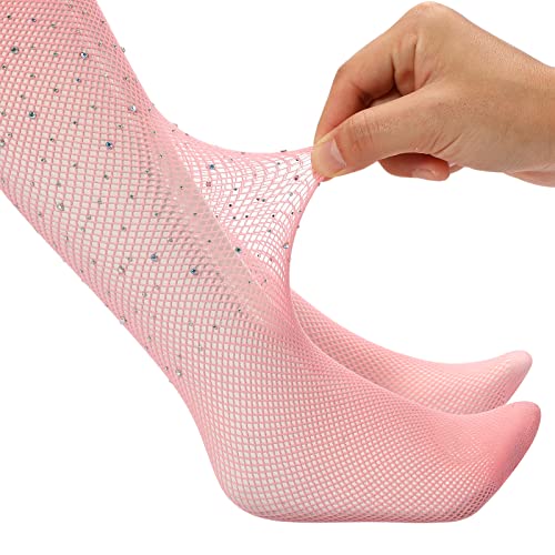 Toddler Kids Baby Girls Mesh Pantyhose Solid Diamonds Tights Leggings Stockings Pants4