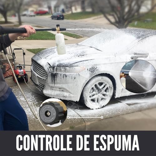 Snow Canhão De Espuma Para Electrolux Super Power Wash Ews50