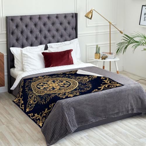 Couverture florale pour canapé et soirées cocooning lit - 3