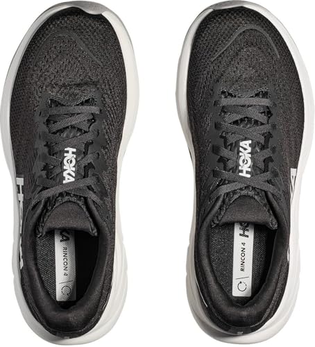 HOKA Hoka Women's Rincon 4 Black/White 10.5 Medium
