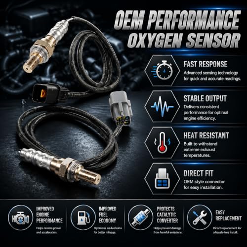 Sensor de Oxígeno para Mitsubishi Eclipse y Galant 2.4L miniatura 4