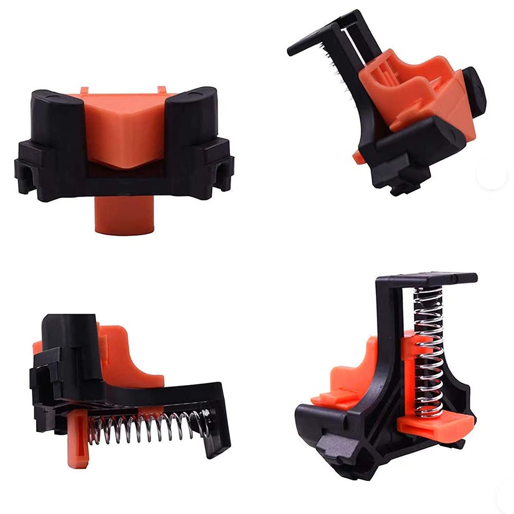 Lot De 12 Clips D'angle En Plastique – Pour Fixation De Pierre Et Travail Du Bois