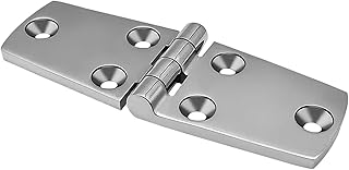 VWKYFRF Heavy Stainless Steel Casting Hinge Flat Hinge Cabinet Doors for Windows Wooden Box Thickness
