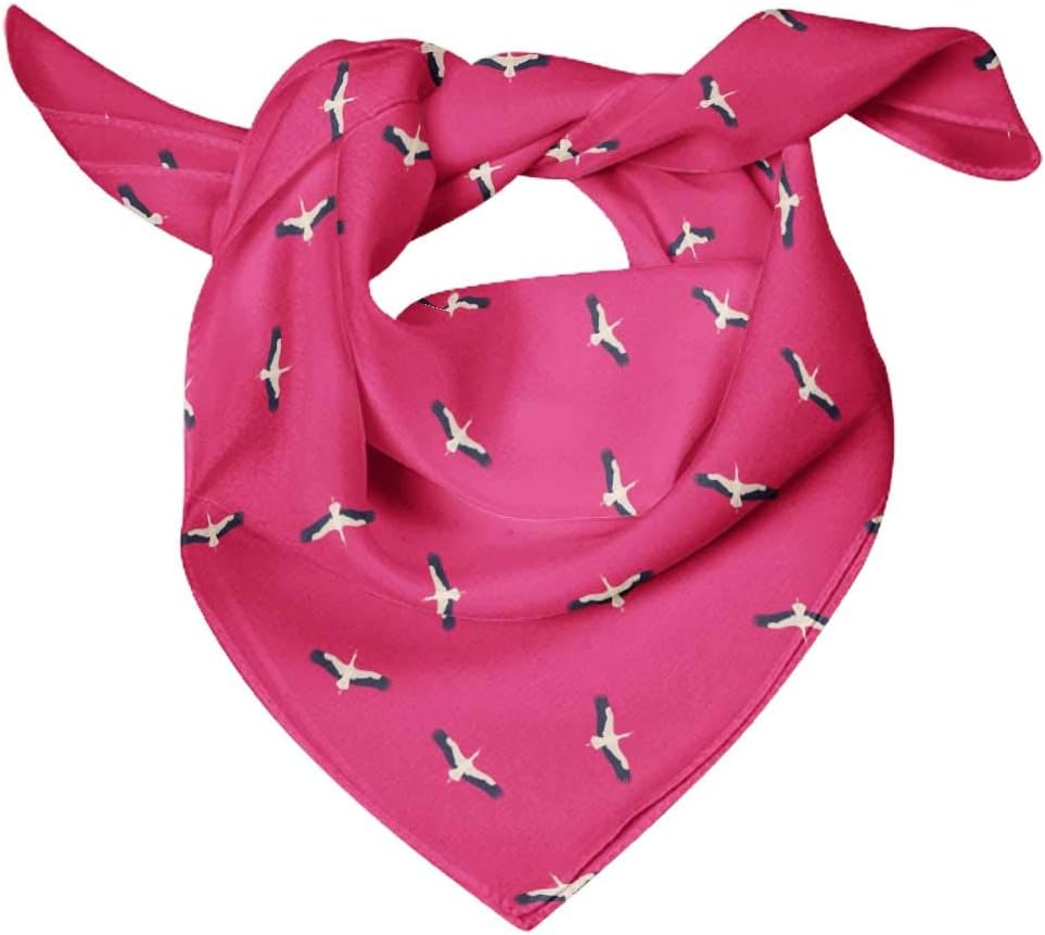 Bimba Pure Silk Printed Scarf Dupatta Head Neck Wrap Bandanas For Women