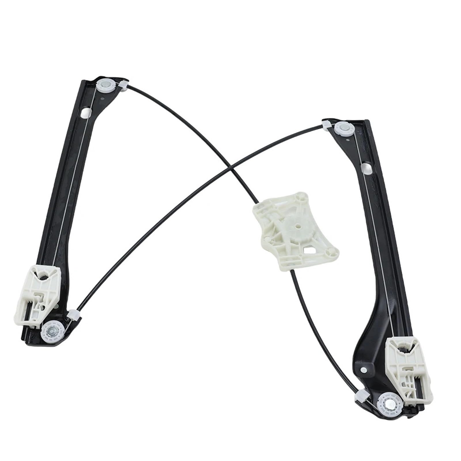 Hdrefirtd 1Pc Left Window Regulator Motor Front Electric Window Regulator W/O Motor Fit For Skoda Fabia Mk3 Replacement 6V0837461 6V0837462 Lever Elevalunas(1Pc Left)