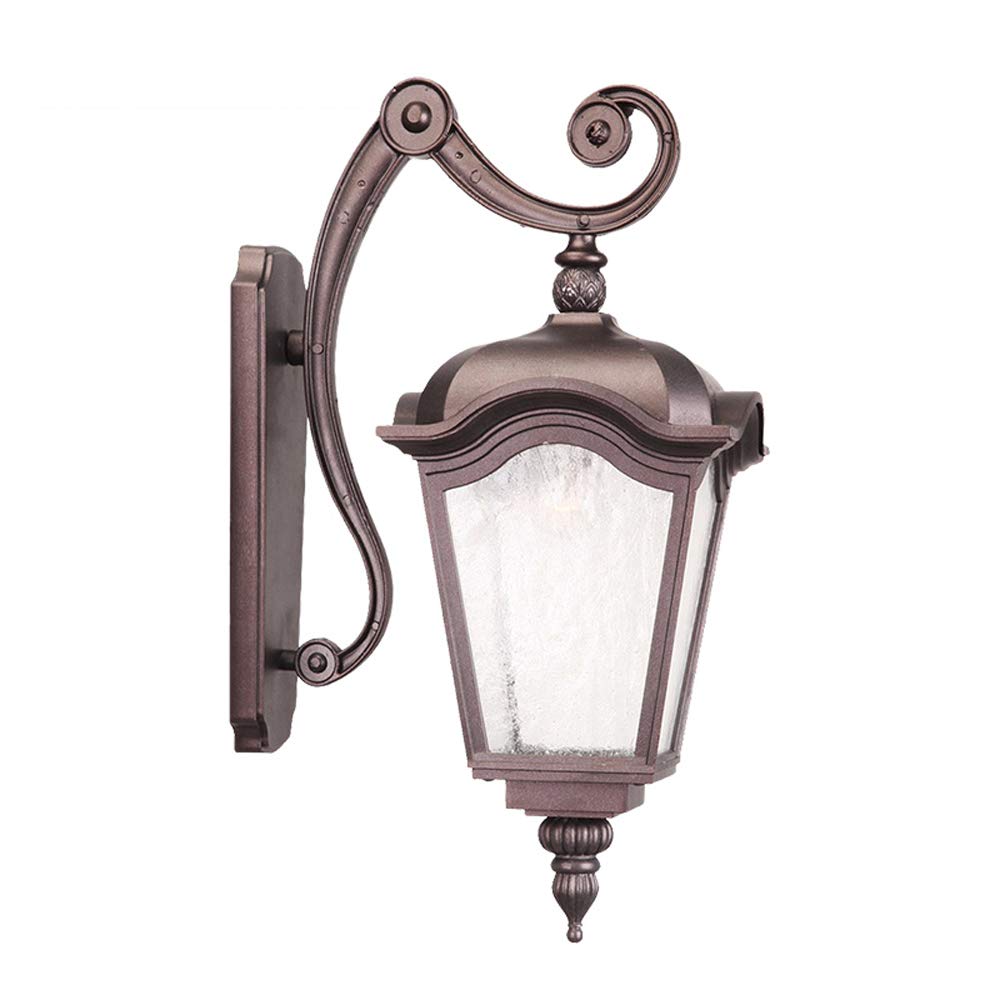 Lampe de cour extérieure étanche en métal pour sécuriser la maison