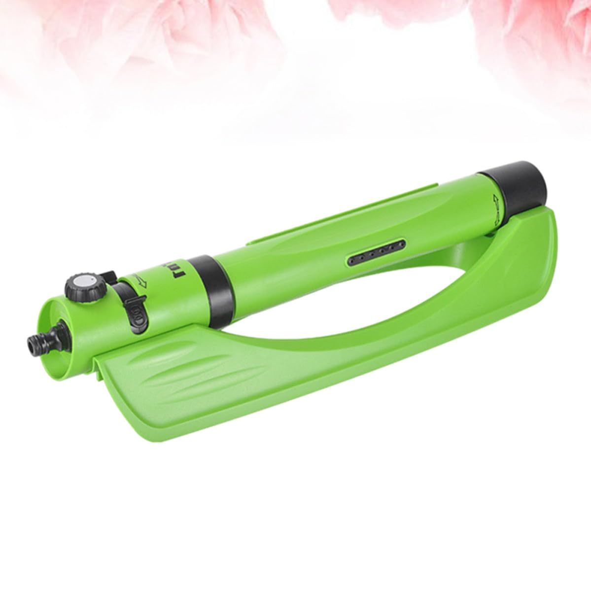 Levemolo Automatischer Gartensprenger mit 360 Grad Drehfunktion Abs Material und Großer Bewässerungsreichweite für Pflanzen und Gemüse im Garten