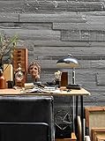 Barnwoodweb Wandholz Montreal Greywash 0,8m2 Wandbekleidung aus Altholz mit 3D-Effekt
