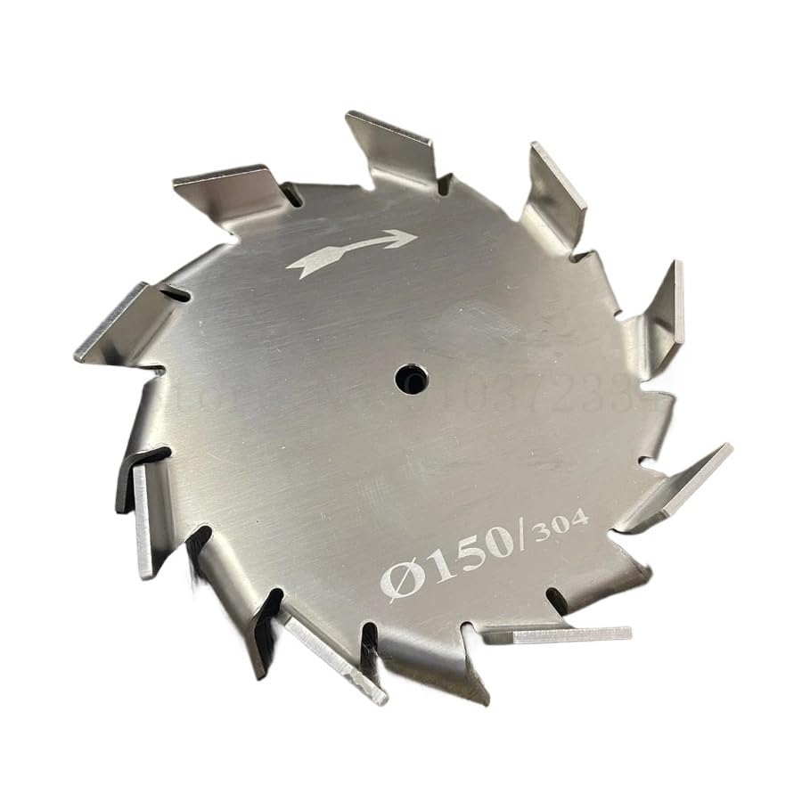 1pc Lab 304 Stainless Steel Saw Tooth Type Stirring Dispersion Disc Dispersing Round Plate Disk Stirrer(200mm Hole 35mm)