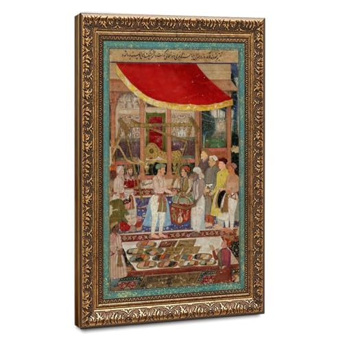 Peinture Jahangir par Manohar toile déco murale salon et bureau