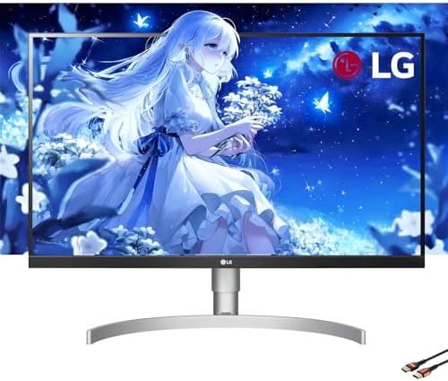 LG Monitor IPS de 27'' 4K (3840 x 2160) com USB Tipo-C | AMD Free...
