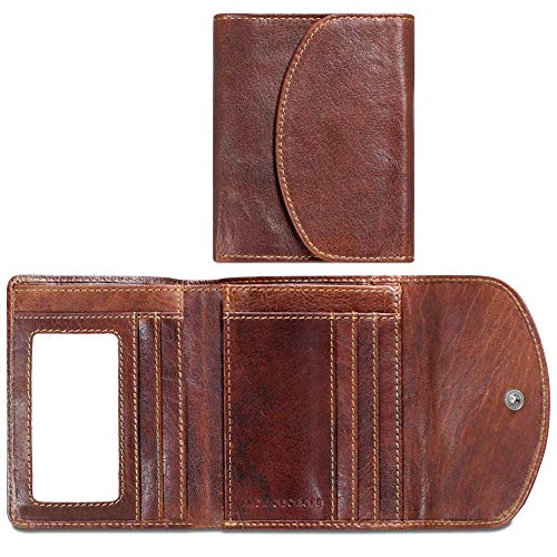 Jack Georges Voyager Taxi Wallet #7763 (Brown)
