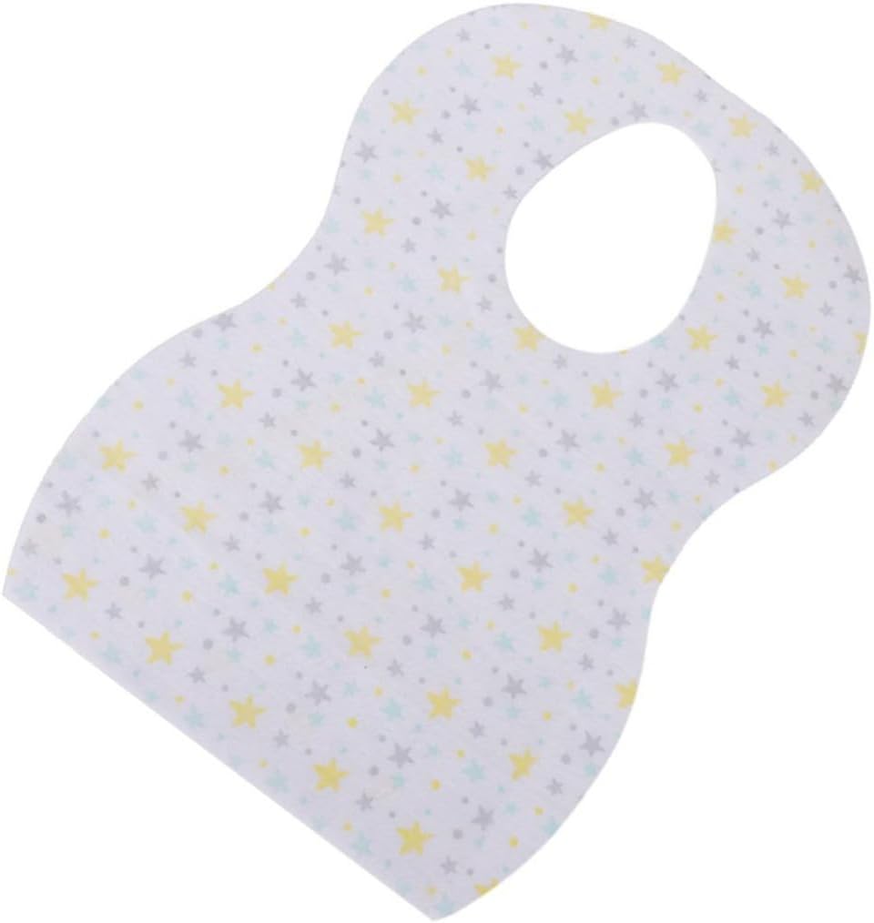 Disposable Bibs Apron 20pcs Waterproof Portable Lunch Bibs Eating Saliva Towels for Newborns and Infants Feeding Mealtime Supplies Style