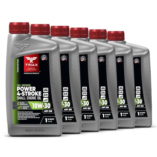 TRIAX Power 4-Stroke 10W-30 Full Synthetic 4-Cycle Small Eng...