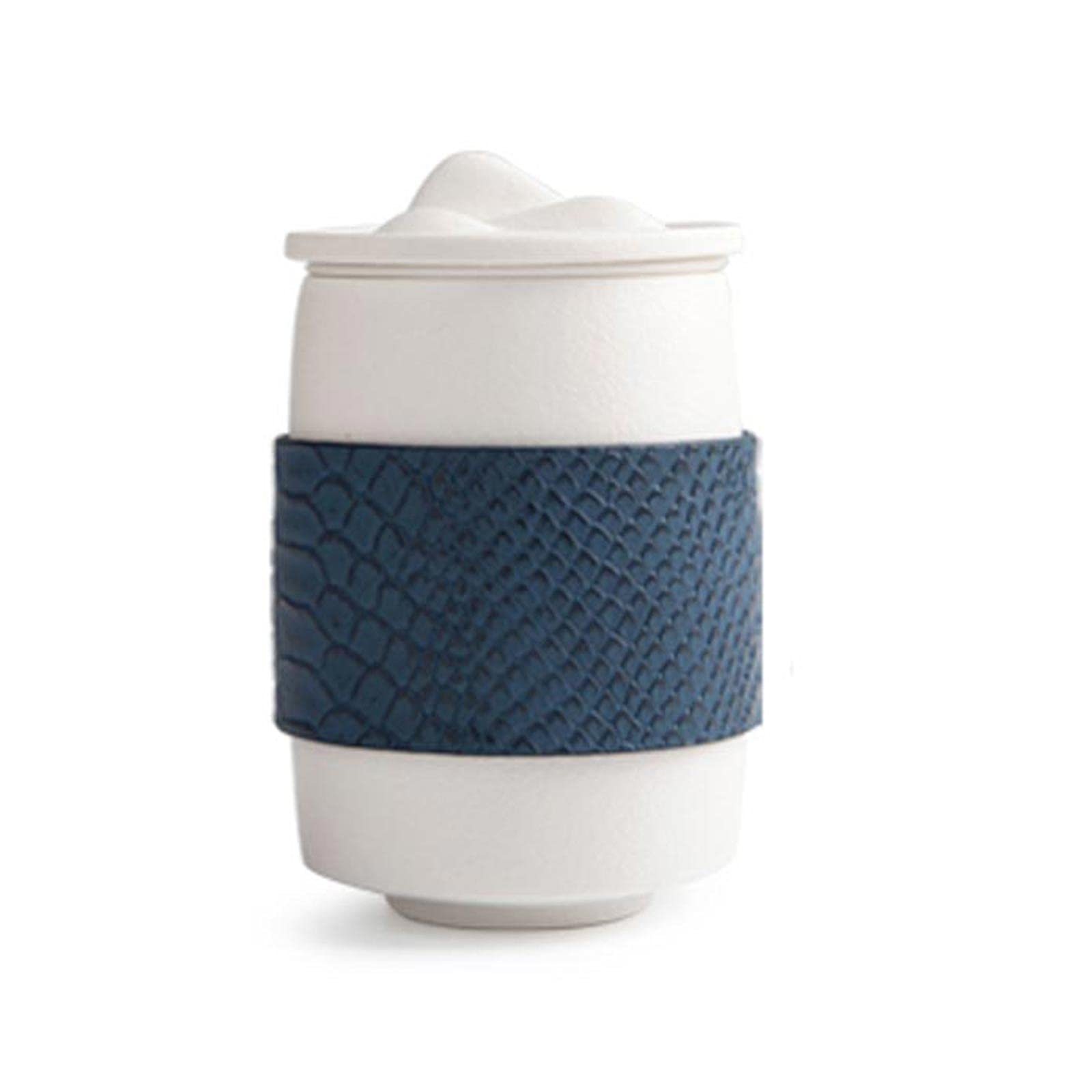 Tasses à Café Tasse à thé en porcelaine avec infuseur et liddeaware avec filtre 10,1 oz for le plateau/café/lait/bureau/à la maison Tasse Café (Color : D)