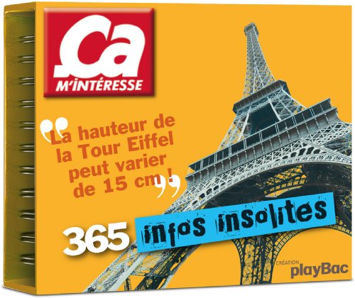 365 informations insolites - Ca m'intéresse (P.BAC 365 CHEV.)