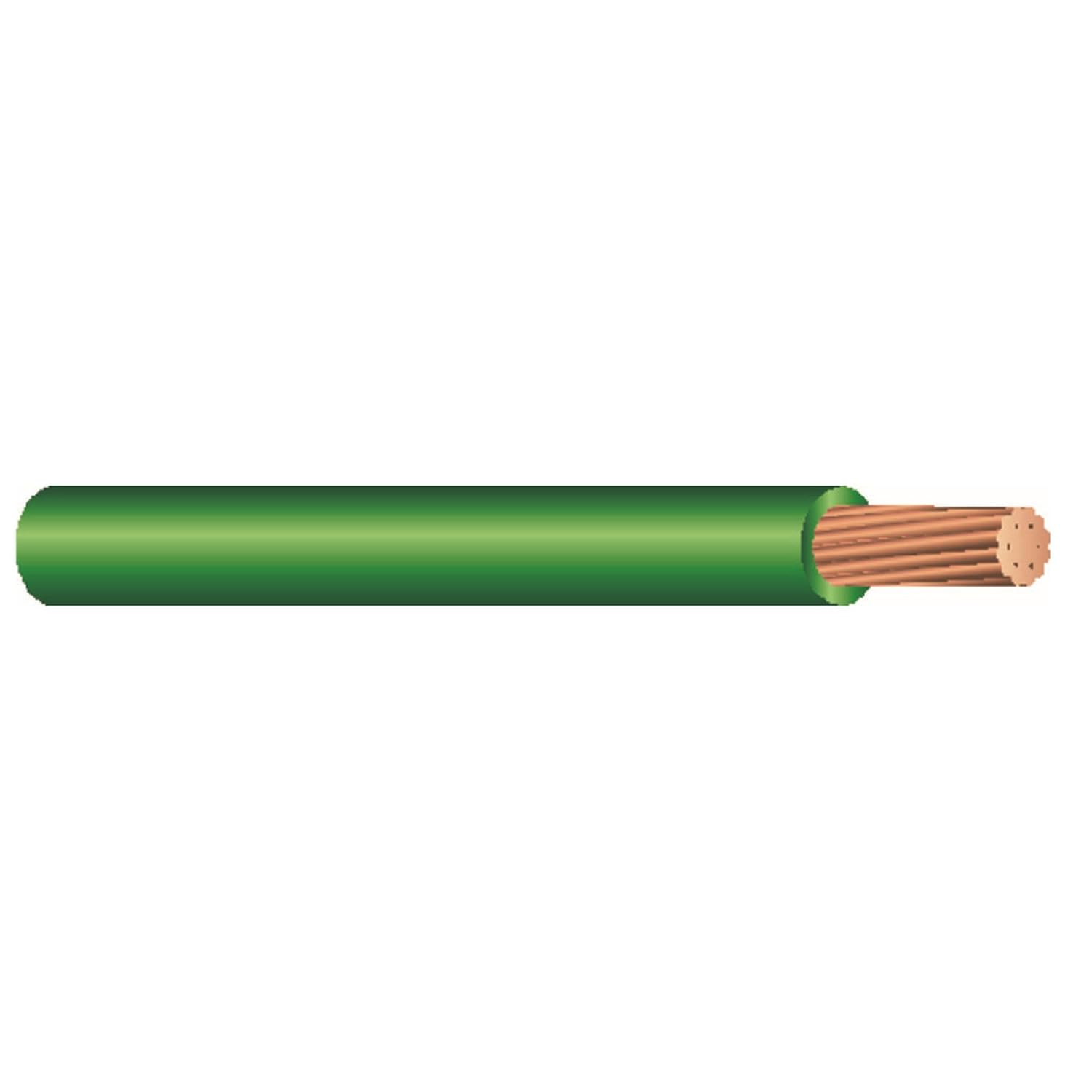 Southwire 50 ft. 8 Green Stranded CU SIMpull THHN Wire