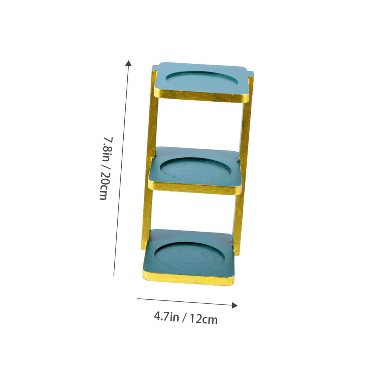 BESPORTBLE Practical Flower Pot Holder Wooden Succulent Potted Rack Flower Stand for Home Decor