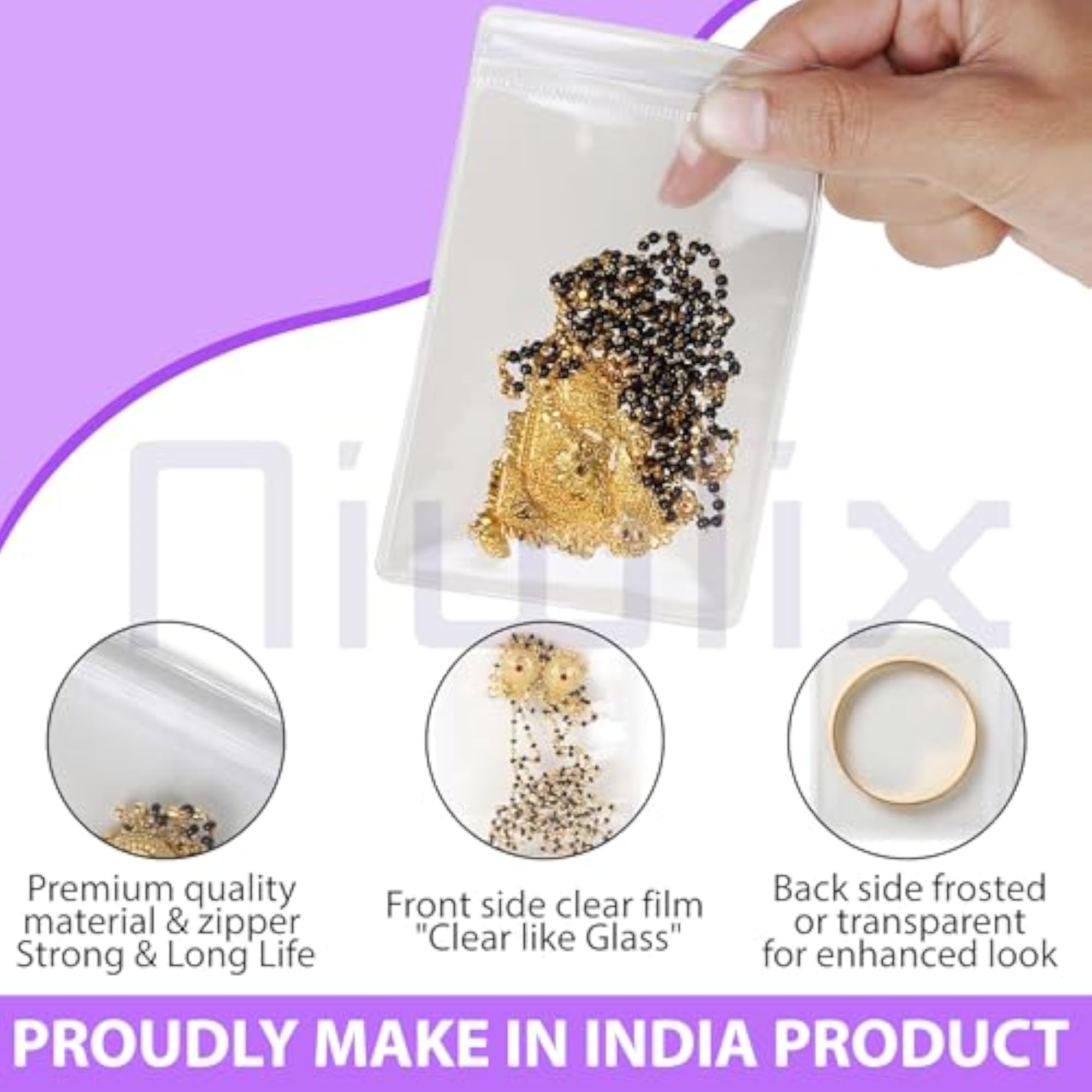 20 Pcs Jewellery Organiser Storage Pouches
