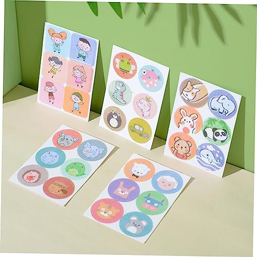 Didiseaon 540 Pçs Adorável Remendo Carrapato Crianças Fornecimento Remendo Decalques Remendos Pano A