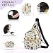 Imagen de OWFKAY Travel  Bolso bandolera antirrobo para mujeres y hombres