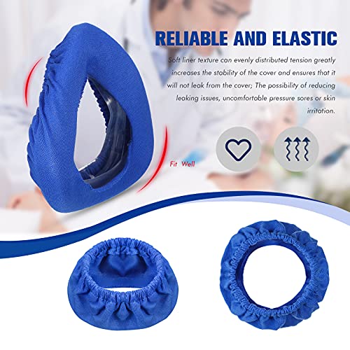 10 Pieces Full Face Mask Covers Reusable Soft Mask Liners Full Face Mask Liners Reduces Air Leaks And Blisters (Blue) #TOP1