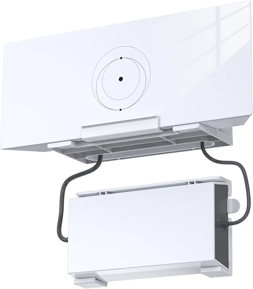 XLTTYWL Suporte Starlink V3, suporte de parede para roteador Starlink Gen3 com kit de montagem de fonte de alimentação Starlinks para Star Link V3 Standard e Gen 3 alto desempenho Dishy