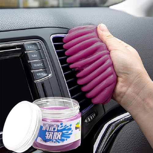 zurabini Auto Reinigungsgel für den Innenraum, Tastatur Reinigungsgel aus umweltfreundlichem, Autoreinigung Autopflege Reinigungsschleim Tastatur Reiniger für Laptop