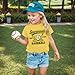 Baseball Shirts for Toddler Girl Boy Baseball Player T Shirt Game Day Sports Fan Short Sleeve Tee Top B-Yellow