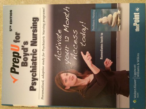Prep U for Boyd's Psychiatric Nursing