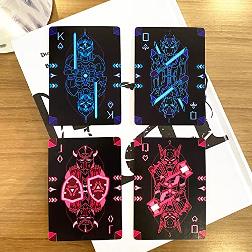 Baraja de Poker Black Knight Cardistry Plastico 56 piezas miniatura 6
