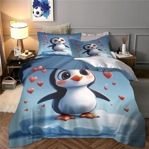 Housse de couette pingouin zippée pour en finir avec les draps rêches - 6